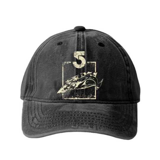 Discover B5 White Star - Babylon 5 - Washed Denim Baseball Caps