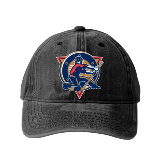 Discover Edmonton Oiler Rigger Washed Denim Baseball Caps