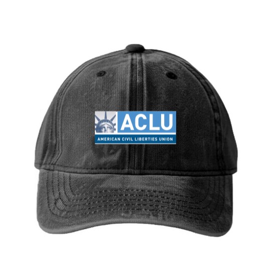 Discover Aclu Washed Denim Baseball Caps