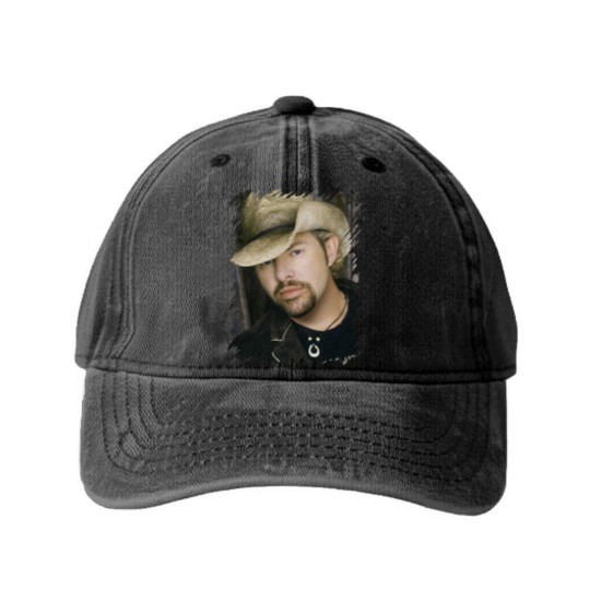 Discover Toby Keith Washed Denim Baseball Caps