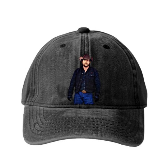 Discover Rip wheeler Washed Denim Baseball Caps