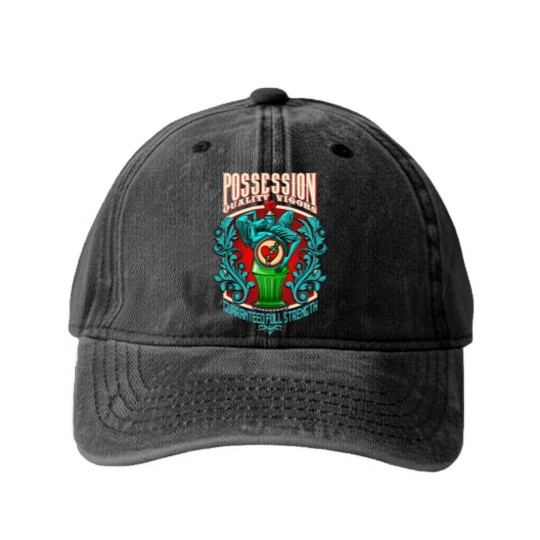 Discover Possession Vigor - Bioshock - Washed Denim Baseball Caps