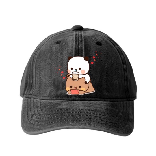 Discover Bubu Dudu Chilling Washed Denim Baseball Caps