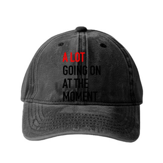 Discover A Lot Going On At The Moment New Eras Youth Washed Denim Baseball Caps, 2023 Concert Washed Denim Baseball Caps