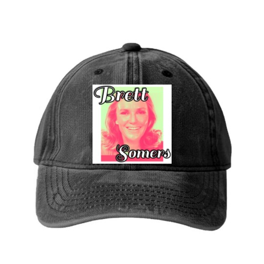 Discover Brett Somers is Blanking Fantastic Washed Denim Baseball Caps