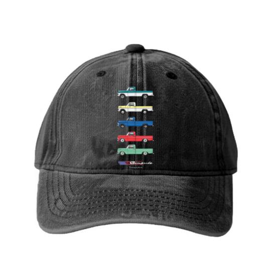 Discover 5 line Bumpside - 1968 F100 - Washed Denim Baseball Caps