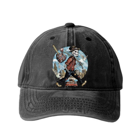 Discover Dead And Company Summer Tour , Dead Co The Final Tour 2023 Washed Denim Baseball Caps