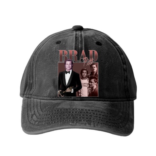 Discover Brad Pitt Washed Denim Baseball Caps | Brad Pitt Fight Club Washed Denim Baseball Caps