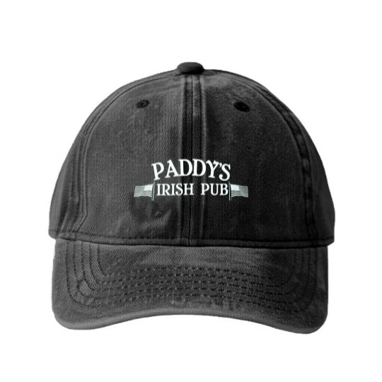Discover Paddy's Irish Pub Washed Denim Baseball Caps,It's Always Sunny in Philadelphia Washed Denim Baseball Caps,St Patrick's Day Washed Denim Baseball Caps