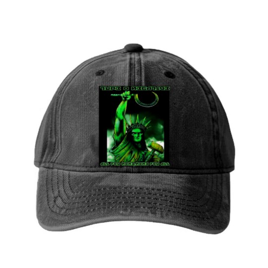 Discover Proud  Type O Liberty Negative 2020 All For None Pratiwi Christmas Washed Denim Baseball Caps