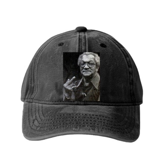 Discover Sanford And Son Redd Foxx Flipping The Bird Washed Denim Baseball Caps