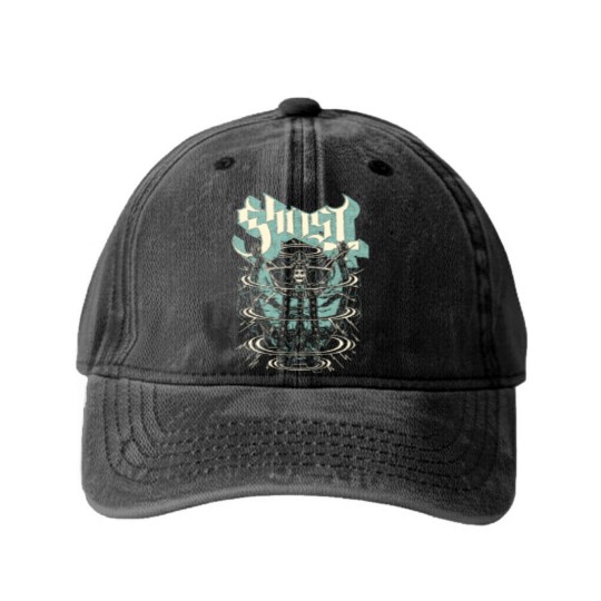 Discover Papa Emeritus Washed Denim Baseball Caps