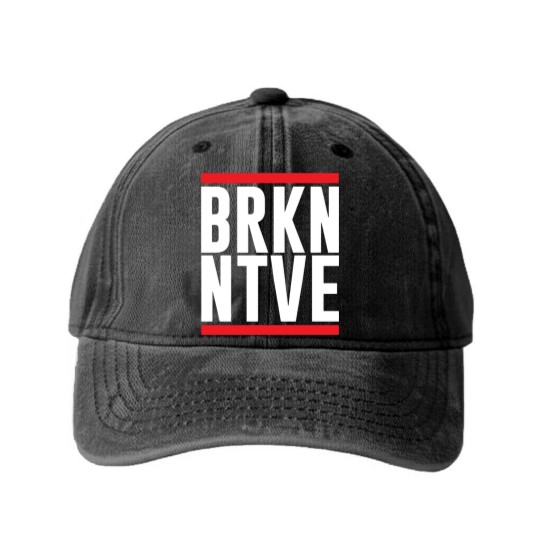 Discover Broken Native - Israel Adesanya The Last Stylebenderr Washed Denim Baseball Caps