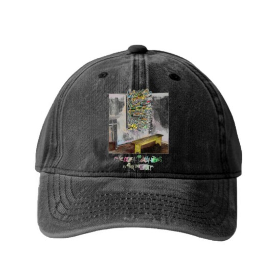 Discover Eyedea (by the throat) Washed Denim Baseball Caps