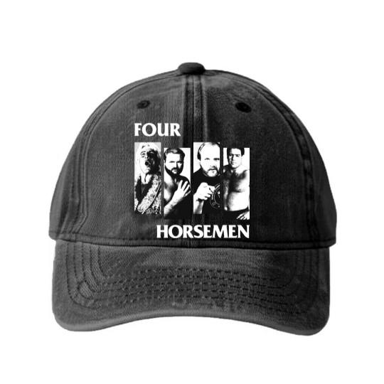 Discover Four Horsemen Washed Denim Baseball Caps