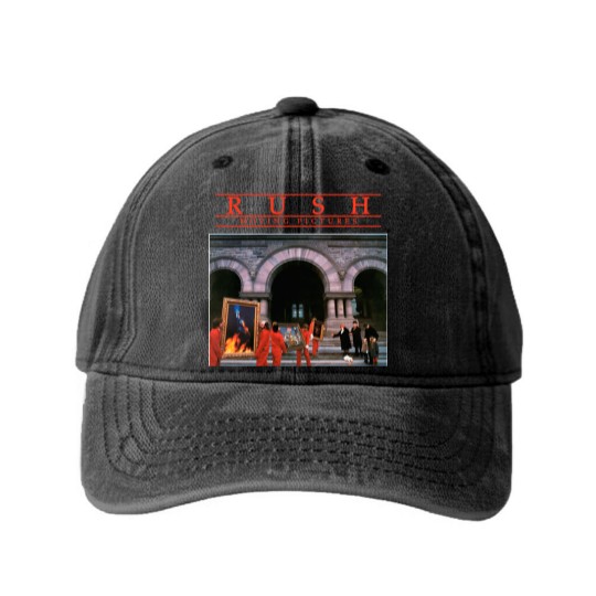 Discover Moving Pictures - Rush Washed Denim Baseball Caps