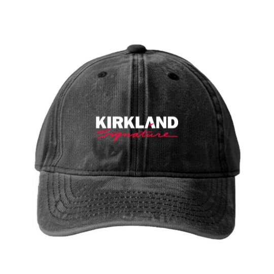 Discover Kirkland Costcos Kirkland Washed Denim Baseball Caps, Costcos Hot Dog & Soda Combo With Quote Washed Denim Baseball Caps, Costcos Hot Dog Lover Gift Washed Denim Baseball Caps Washed Denim Baseball Caps