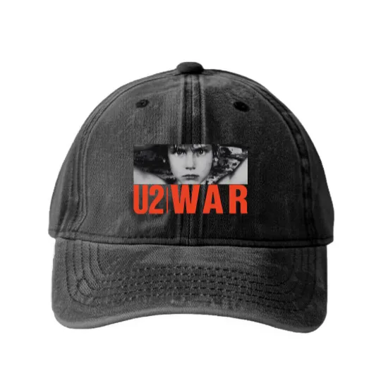 Discover U2 Music Washed Denim Baseball Caps