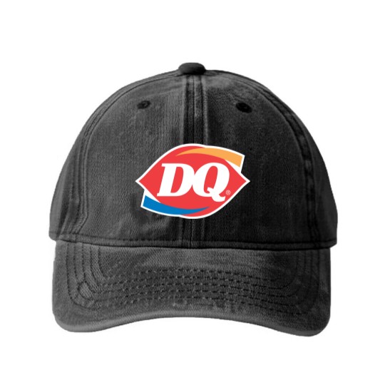 Discover DQ - Dairy Queenn Washed Denim Baseball Caps