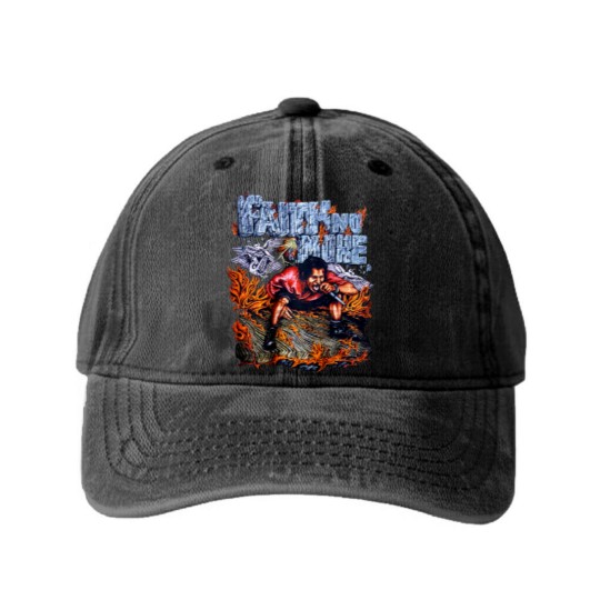 Discover Vintage Faith No More Bandtee Washed Denim Baseball Caps