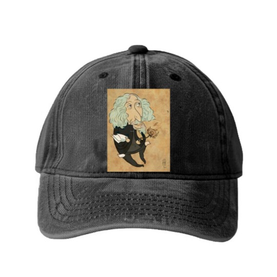Discover El Caballero de Paris, Heyder Luis Reyes, Backroom Art Washed Denim Baseball Caps