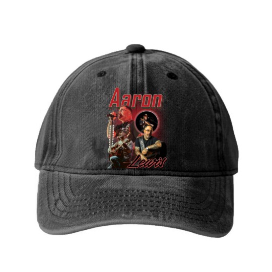 Discover Vintage Aaron Lewis 90s Washed Denim Baseball Caps, Aaron Lewis Bootleg Washed Denim Baseball Caps