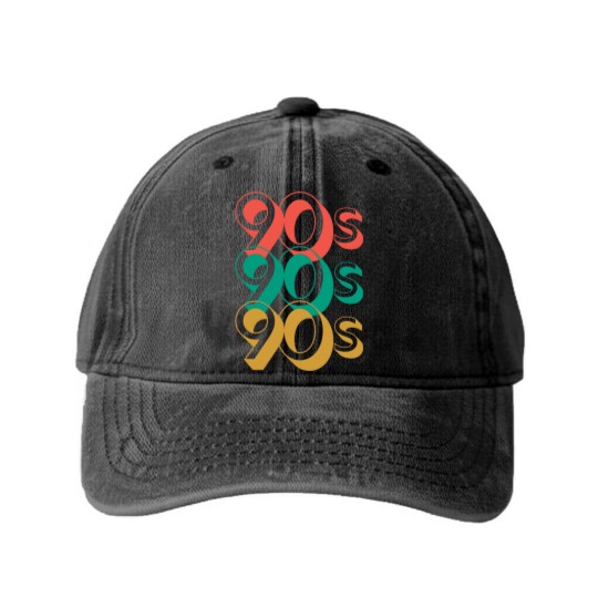 Discover 90s - 90s - Washed Denim Baseball Caps