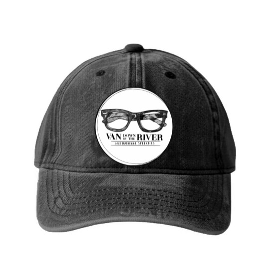 Discover River Motivational Speeches - Van Down By The River - Washed Denim Baseball Caps