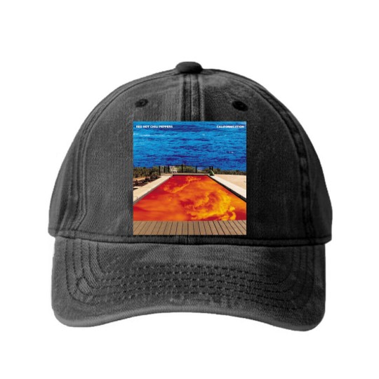Discover Californication Rhcp-Hot Stadium Arcadium Washed Denim Baseball Caps