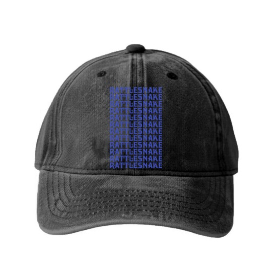 Discover King Gizzard Rattlesnake 1 Washed Denim Baseball Caps