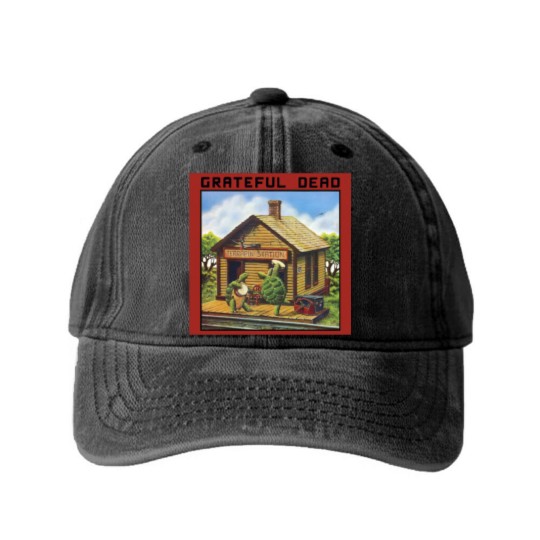 Discover Terrapin Station Washed Denim Baseball Caps
