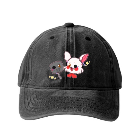 Discover Toony Mangle - Fnaf - Washed Denim Baseball Caps