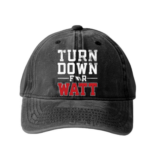 Discover Turn Down for Watt - Watt - Washed Denim Baseball Caps