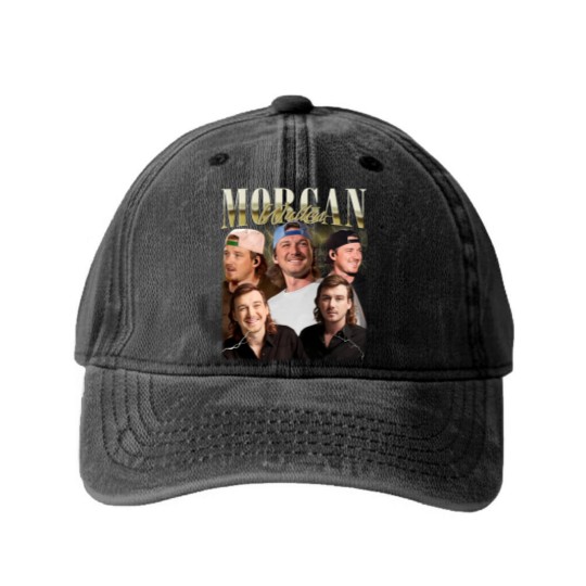 Discover Vintage Wallen Washed Denim Baseball Caps, Wallen vintage Washed Denim Baseball Caps, Country Music Washed Denim Baseball Caps, Morgan Western Tour Washed Denim Baseball Caps