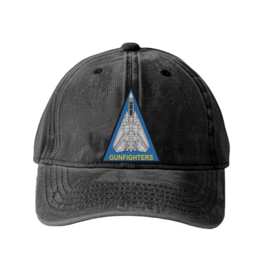 Discover Tomcat VF-124 Gunfighters Washed Denim Baseball Caps