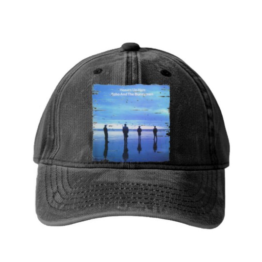 Discover The Killing Moon Echo  Art The Bunnymen Funny Gift Washed Denim Baseball Caps