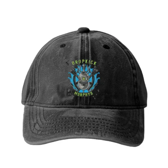 Discover dropkick murphys band rock dropkick murphys dropkick murphys dropkick murphys dropkick murphys metal (4) Washed Denim Baseball Caps
