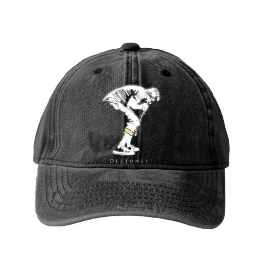 Discover Deftone Chino Moreno,  Camillo Wong Moreno Washed Denim Baseball Caps