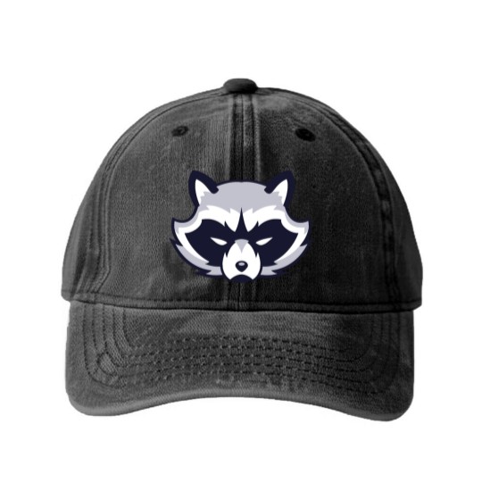 Discover Angry Raccoon - Raccoon - Washed Denim Baseball Caps