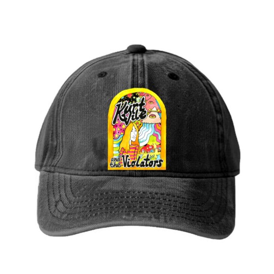 Discover Kurt Vile Washed Denim Baseball Caps