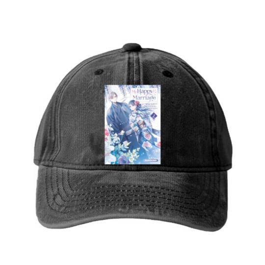 Discover My Happy Marriage PosterMy Happy Marriage Poster Washed Denim Baseball Caps