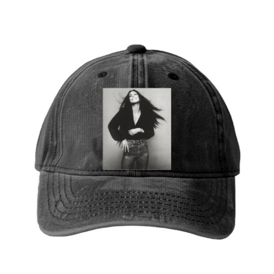 Discover Retro Cher's Gift Men Women Washed Denim Baseball Caps