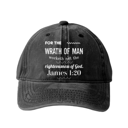 Discover For the wrath of man... Washed Denim Baseball Caps