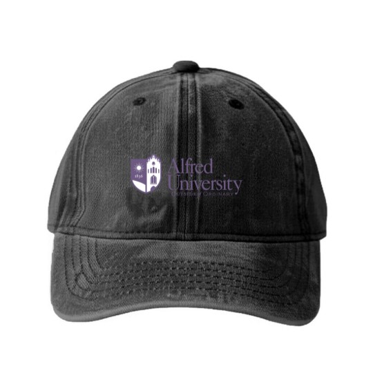 Discover Alfred University Washed Denim Baseball Caps