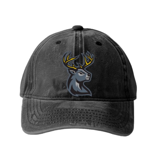 Discover Iowa Heartlanders Washed Denim Baseball Caps