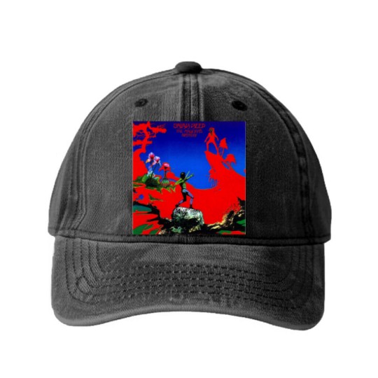 Discover My Favorite People Uriah Rock Band Heep Gifts For Fan Washed Denim Baseball Caps