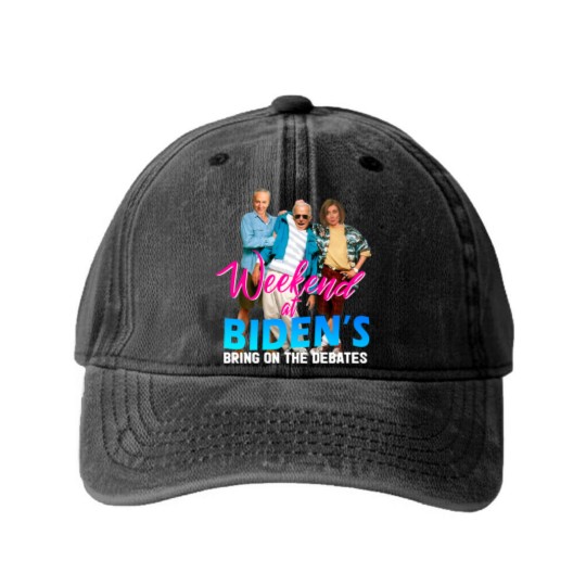 Discover Biden at Weekend Biden at Weekend Abolish Malarkey Abolish Malarkey Washed Denim Baseball Caps