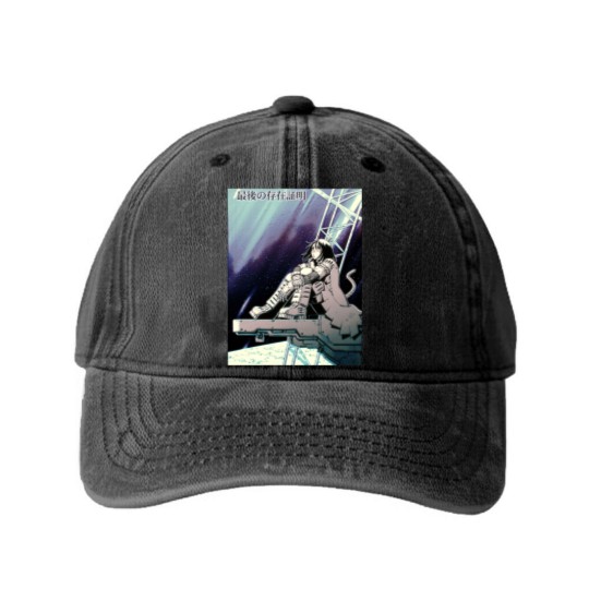 Discover Identity - Battle Angel Alita  Gunnm Washed Denim Baseball Caps