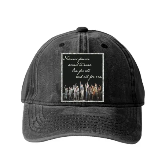 Discover Newsies Forever. Second to none. Washed Denim Baseball Caps