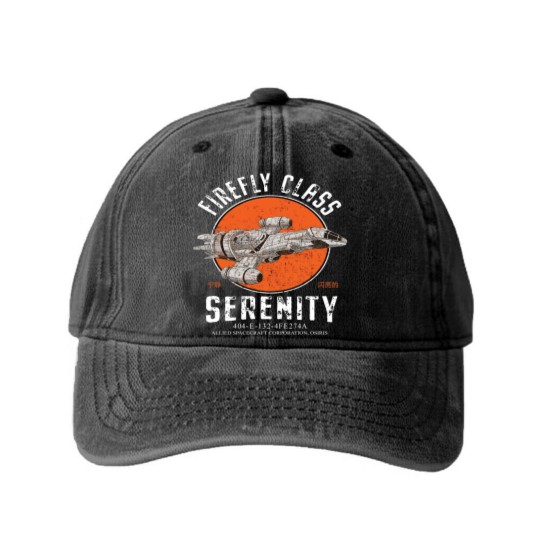 Discover firefly class serenity Washed Denim Baseball Caps